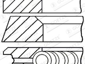Set segmenti piston GOETZE ENGINE 08-318700-10 – FORD | AutoRival