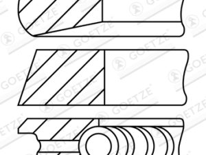 Set segmenti piston GOETZE ENGINE 08-320200-30 – FORD | AutoRival