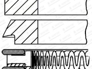 Set segmenti piston GOETZE ENGINE 08-424400-00 – FORD | AutoRival