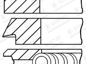 Set segmenti piston GOETZE ENGINE 08-427700-00 – FORD | AutoRival