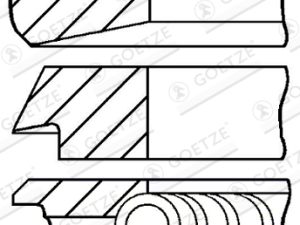 Set segmenti piston GOETZE ENGINE 08-433600-00 – FORD | AutoRival