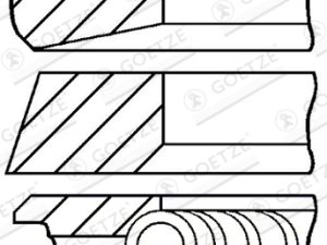 Set segmenti piston GOETZE ENGINE 08-436700-00 – FORD | AutoRival