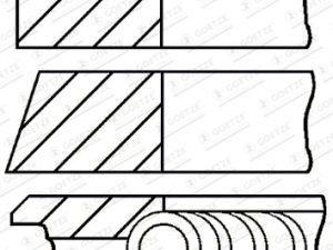 Set segmenti piston GOETZE ENGINE 08-440805-00 – FORD | AutoRival