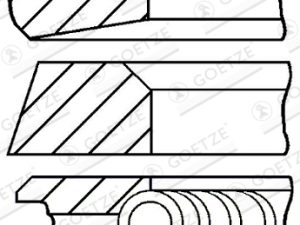 Set segmenti piston GOETZE ENGINE 08-784821-00 – FORD | AutoRival