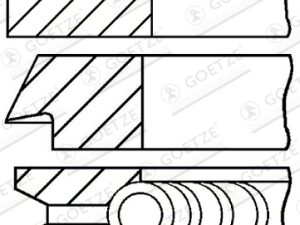 Set segmenti piston GOETZE ENGINE 08-786300-00 – FORD | AutoRival