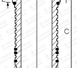 Camasa cilindru GOETZE ENGINE 14-676420-00 – FORD | AutoRival
