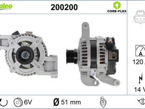 Alternator VALEO 200200