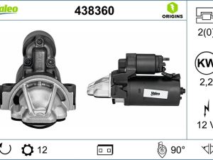 Electromotor VALEO 438360
