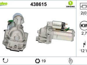 Electromotor VALEO 438615