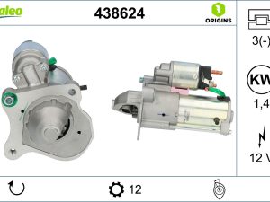Electromotor VALEO 438624