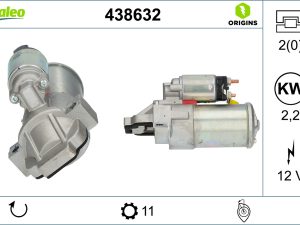 Electromotor VALEO 438632