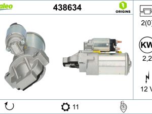 Electromotor VALEO 438634