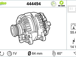Alternator VALEO 444494