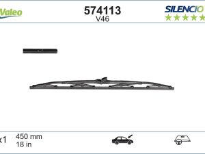 Lamela stergator VALEO 574113
