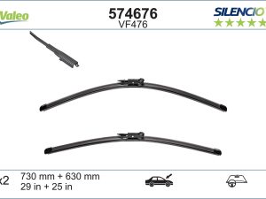 Lamela stergator VALEO 574676