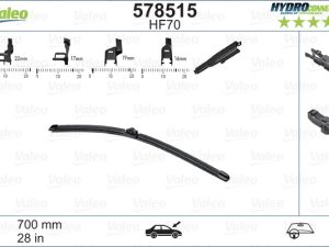 Lamela stergator VALEO 578515