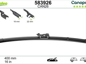 Lamela stergator VALEO 583926