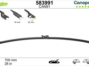 Lamela stergator VALEO 583991