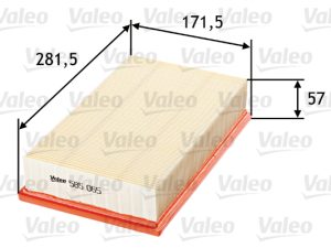 Filtru aer VALEO 585065