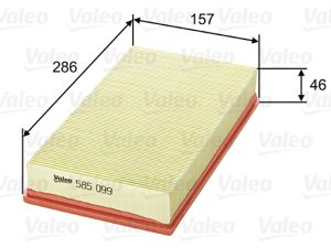 Filtru aer VALEO 585099