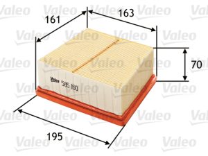 Filtru aer VALEO 585160