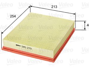 Filtru aer VALEO 585279 – FORD | AutoRival