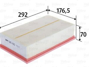 Filtru aer VALEO 585420 – FORD | AutoRival