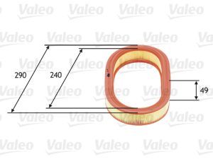 Filtru aer VALEO 585640