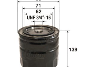 Filtru ulei VALEO 586043