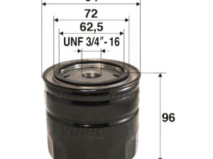 Filtru ulei VALEO 586047