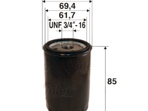 Filtru ulei VALEO 586068
