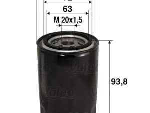 Filtru ulei VALEO 586080