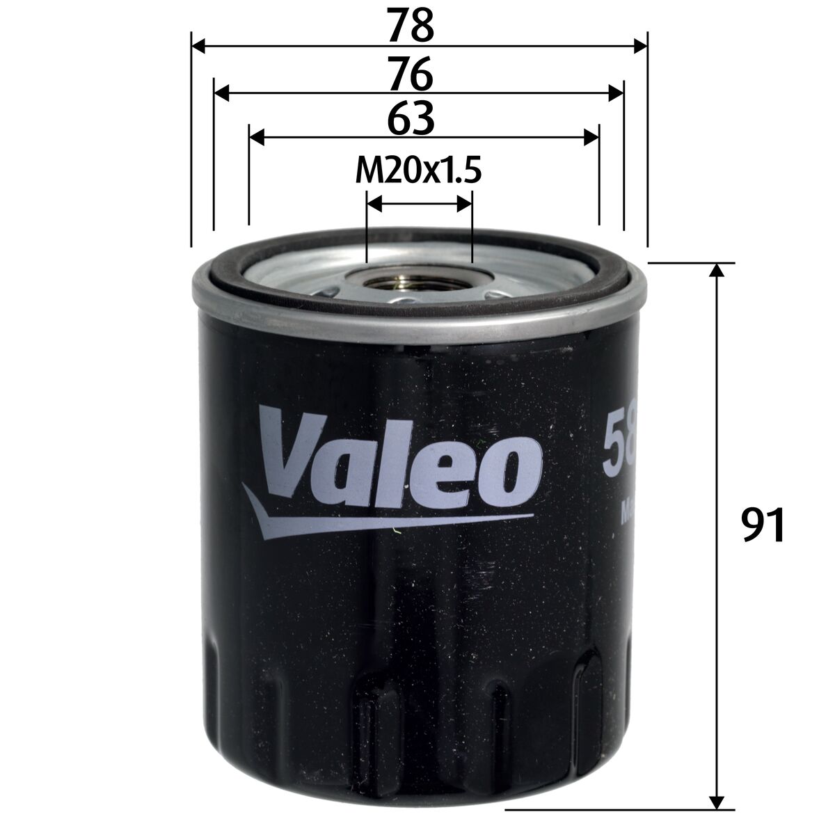 Filtru ulei VALEO 586156