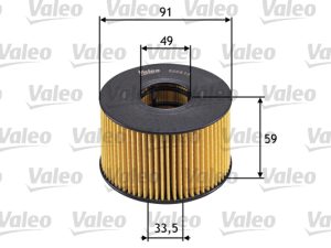 Filtru ulei VALEO 586513 – FORD | AutoRival