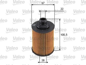 Filtru ulei VALEO 586530