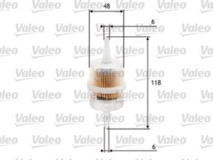 Filtru combustibil VALEO 587011 – FORD | AutoRival