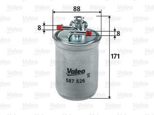 Filtru combustibil VALEO 587526