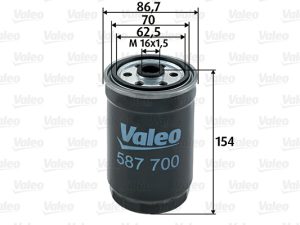 Filtru combustibil VALEO 587700
