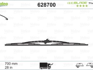 Lamela stergator VALEO 628700