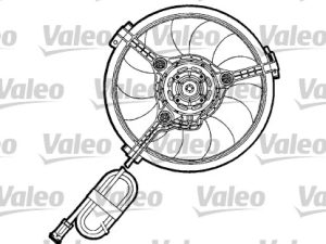 Ventilator radiator VALEO 698155