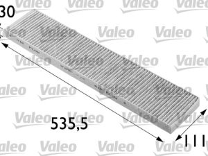 Filtru aer habitaclu VALEO 698696