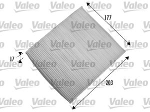 Filtru aer habitaclu VALEO 698866
