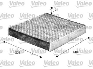 Filtru aer habitaclu VALEO 698883