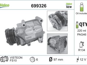 Compresor climatizare VALEO 699326