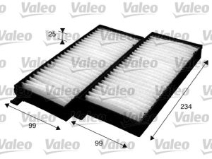 Filtru aer habitaclu VALEO 715624