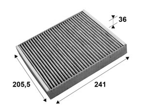 Filtru aer habitaclu VALEO 715659