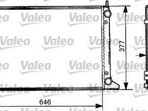 Radiator racire motor VALEO 731386