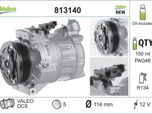 Compresor climatizare VALEO 813140