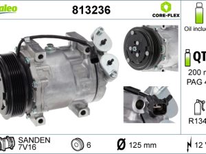 Compresor climatizare VALEO 813236