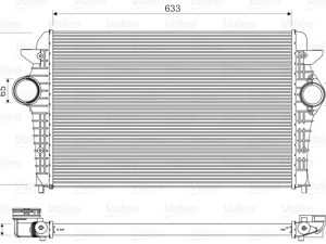 Intercooler compresor VALEO 818344